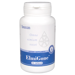 ElmiGone - противопаразитарное, мягкое слабительное™ (120)15705 Действия: мощное противопаразитарное и противоглистное средство,оказывает желчегонное, противовоспалительное, мягкое слабительное действие, обладает антисептическим, бактерицидным, антиаллергическим свойствами, способствует очищению кожи от различного вида сыпей. Показания: глистные и паразитарные инвазии, кожные проблемы.