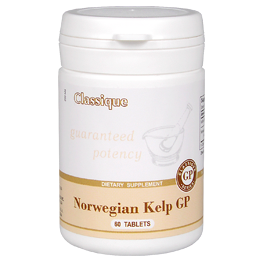 Norwegian Kelp GP (60)264 - стимулирует работу щитовидной железы,нормализует деятельность эндокринных желез. Показания: гипофункция щитовидной железы, проживание в эндемичных по йоду районах, ослабленный иммунитет, вялость, апатия, избыточная масса тела, предменструальный синдром, снижение эластичности кожи, повышенная ломкость ногтей, выпадение волос
